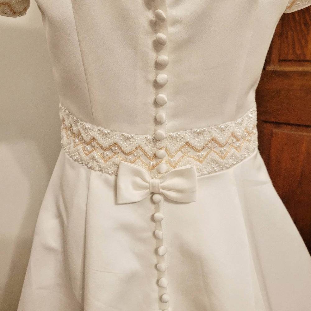 NWT St. Patrick 3505 White Bridal Gown Sz 10 - Picture 8 of 16